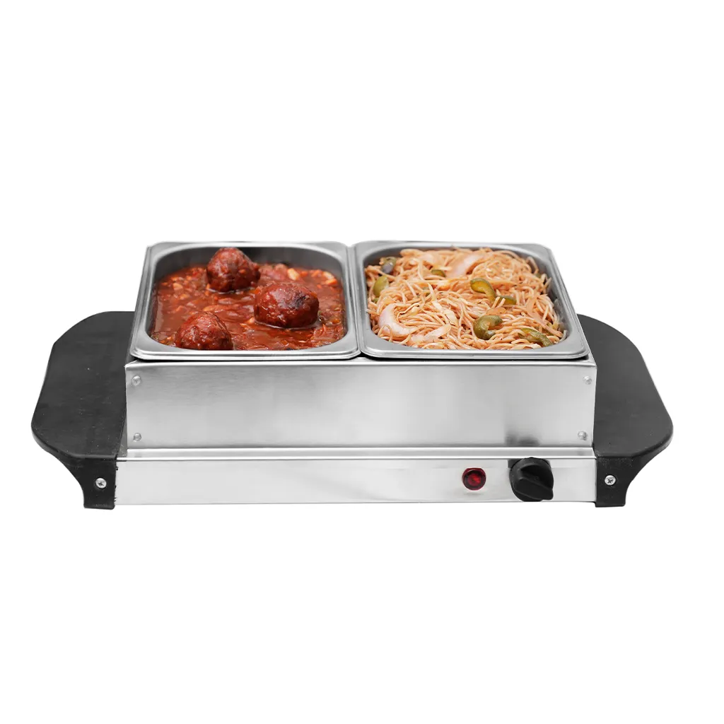 Food Warmer Cum Buffet Server (2 X 1.5L) - FWBS 01 (S)