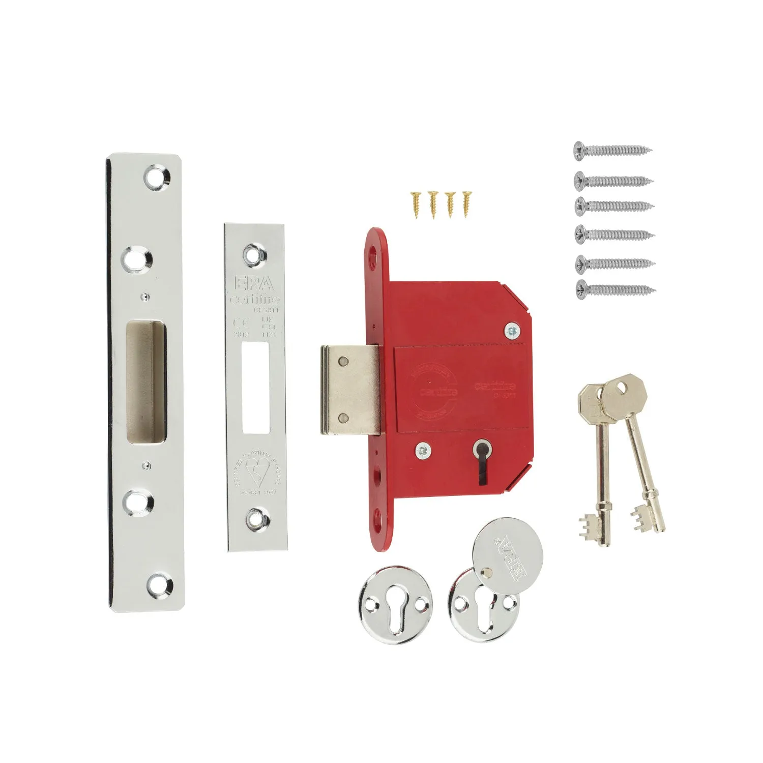 Fortress BS 3621 5 Lever Mortice Deadlock