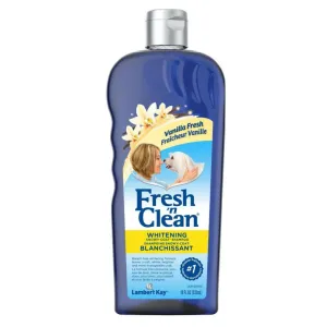 Fresh ’n Clean Whitening Snowy-Coat Shampoo For Dogs - Vanilla Scent (18 oz)