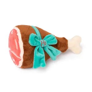 FuzzYard Christmas Humongous Holiday Ham Soft Dog Toy Large