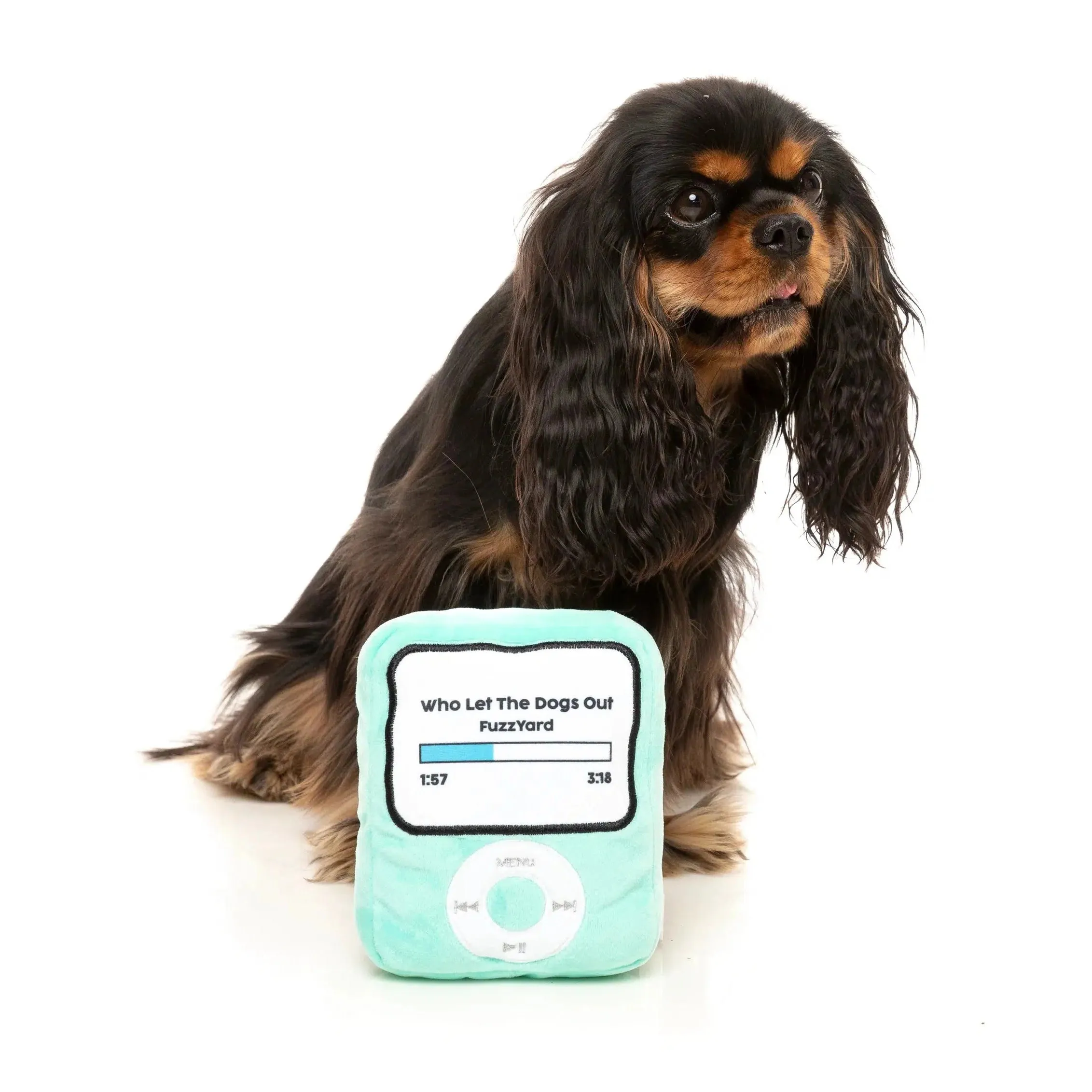 FuzzYard  | iPawd Retro Plush Dog Toy