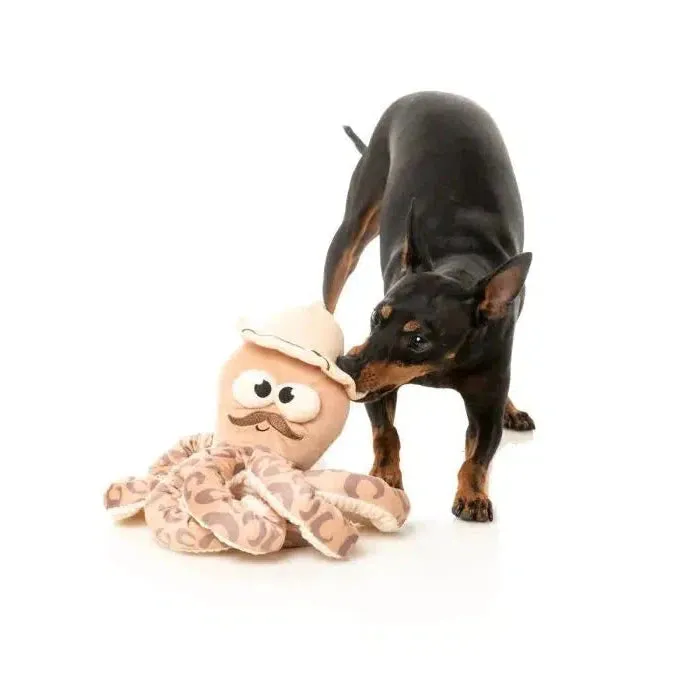 FuzzYard  |  OctoPosse - Sir David Octoborough - Plush Dog Toy