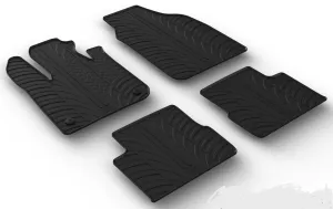 GledringUSA Custom Fit Fiat 500e floor mats for 2022-2024