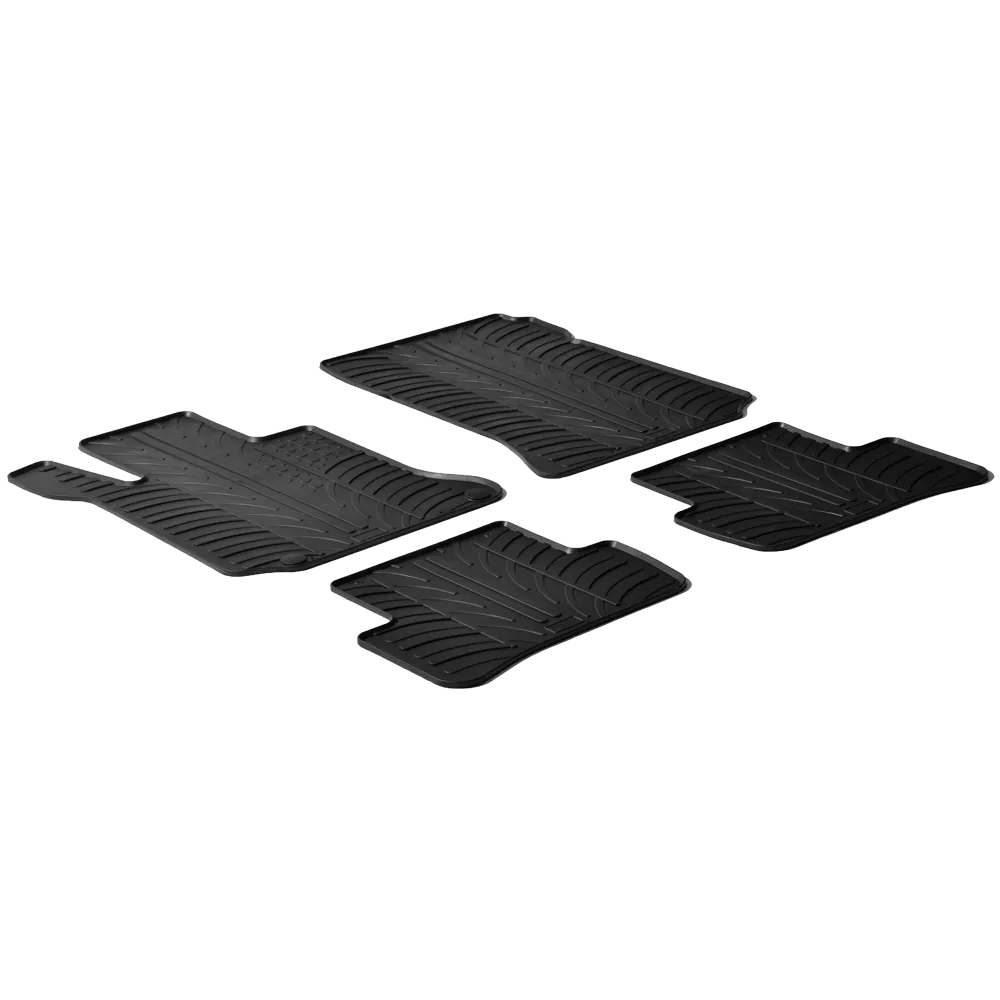 GledringUSA Custom Fit Floor Mats For Mercedes Benz C-Class W204 2008-2014