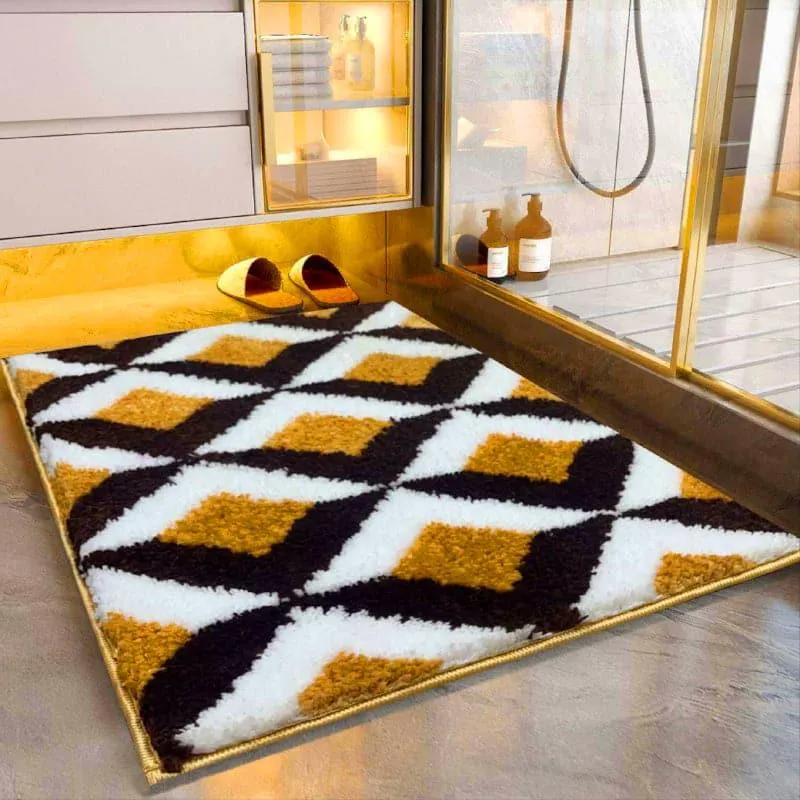Grided Grip Bathmat