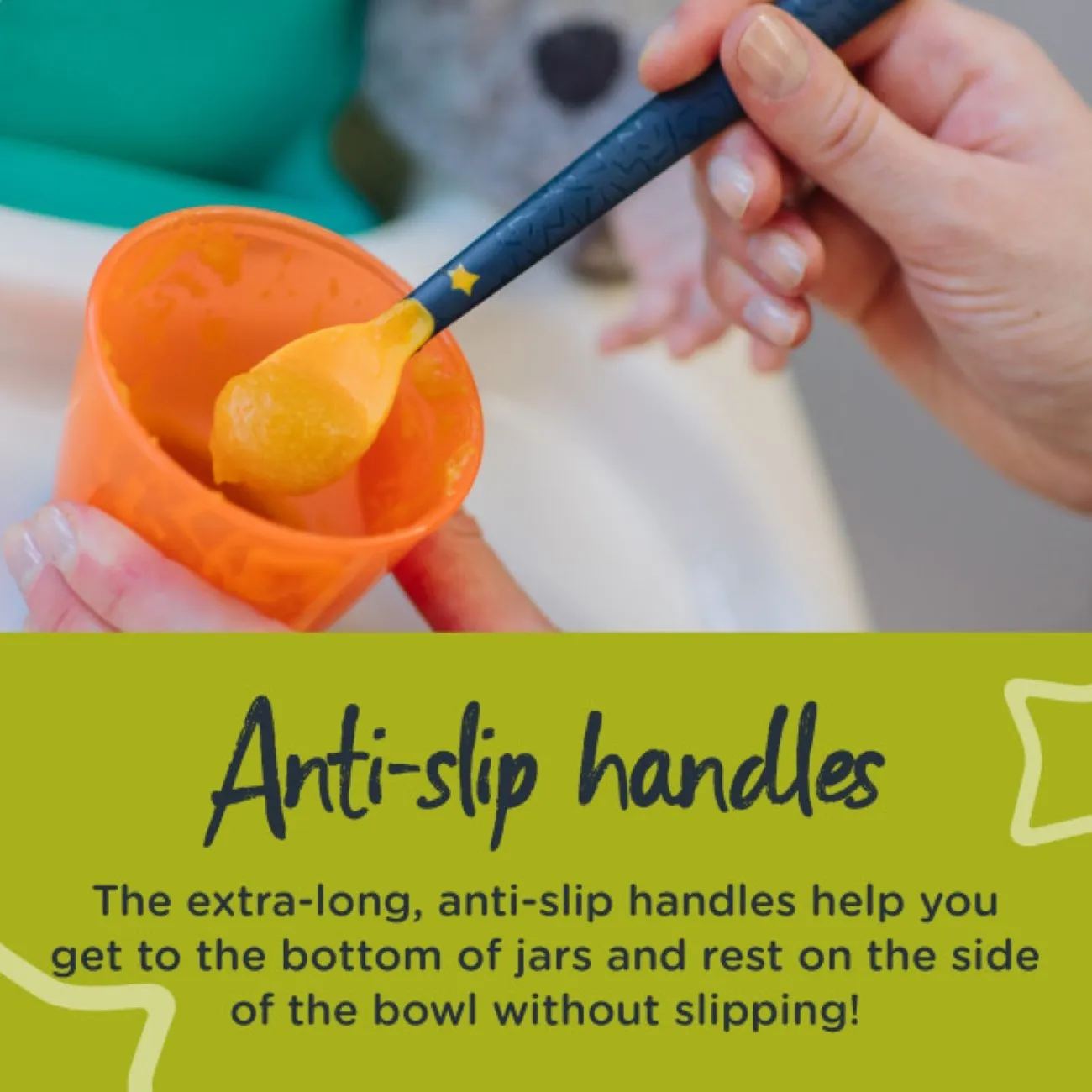 Heat Sense Soft Weaning Spoons - Pack of 4