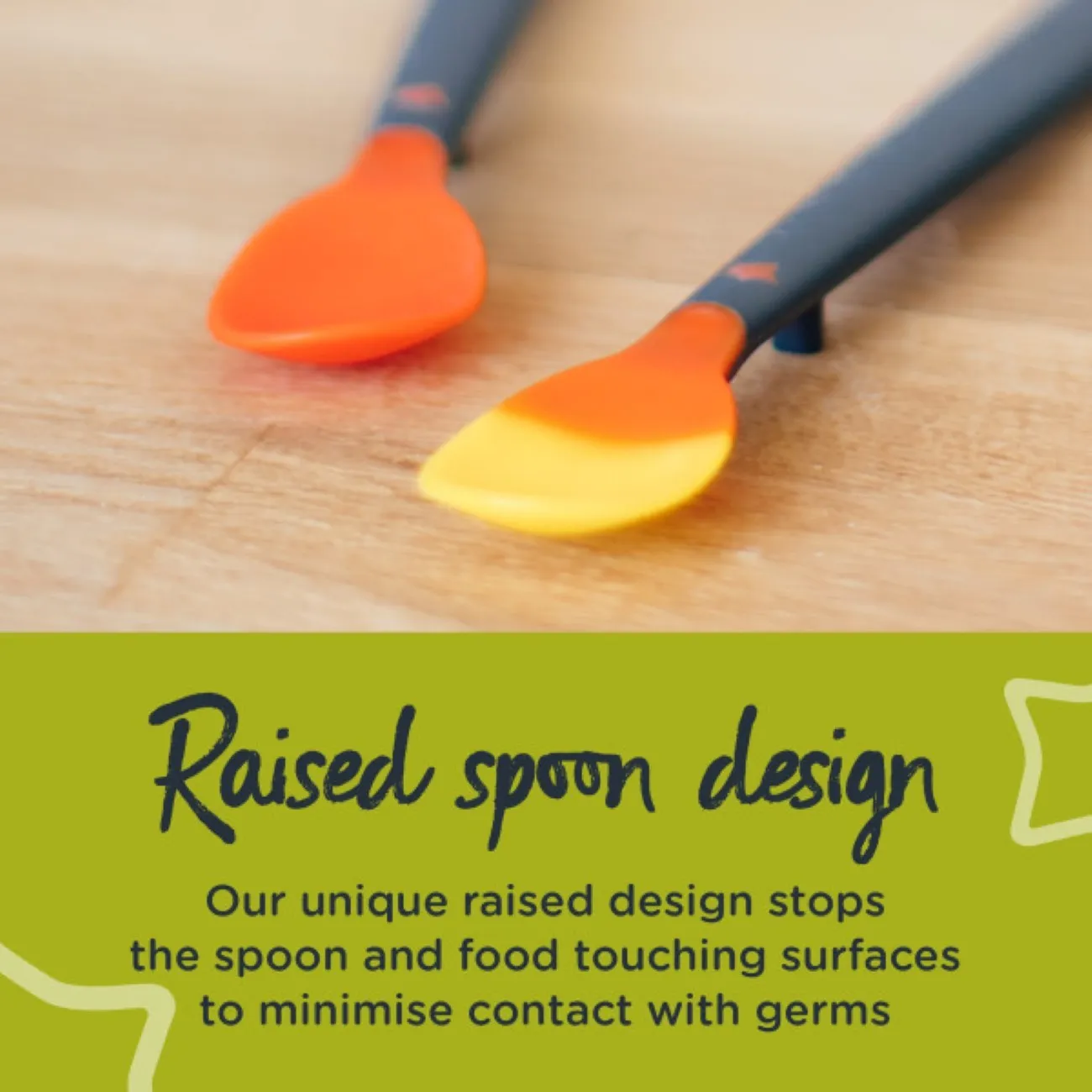 Heat Sense Soft Weaning Spoons - Pack of 4