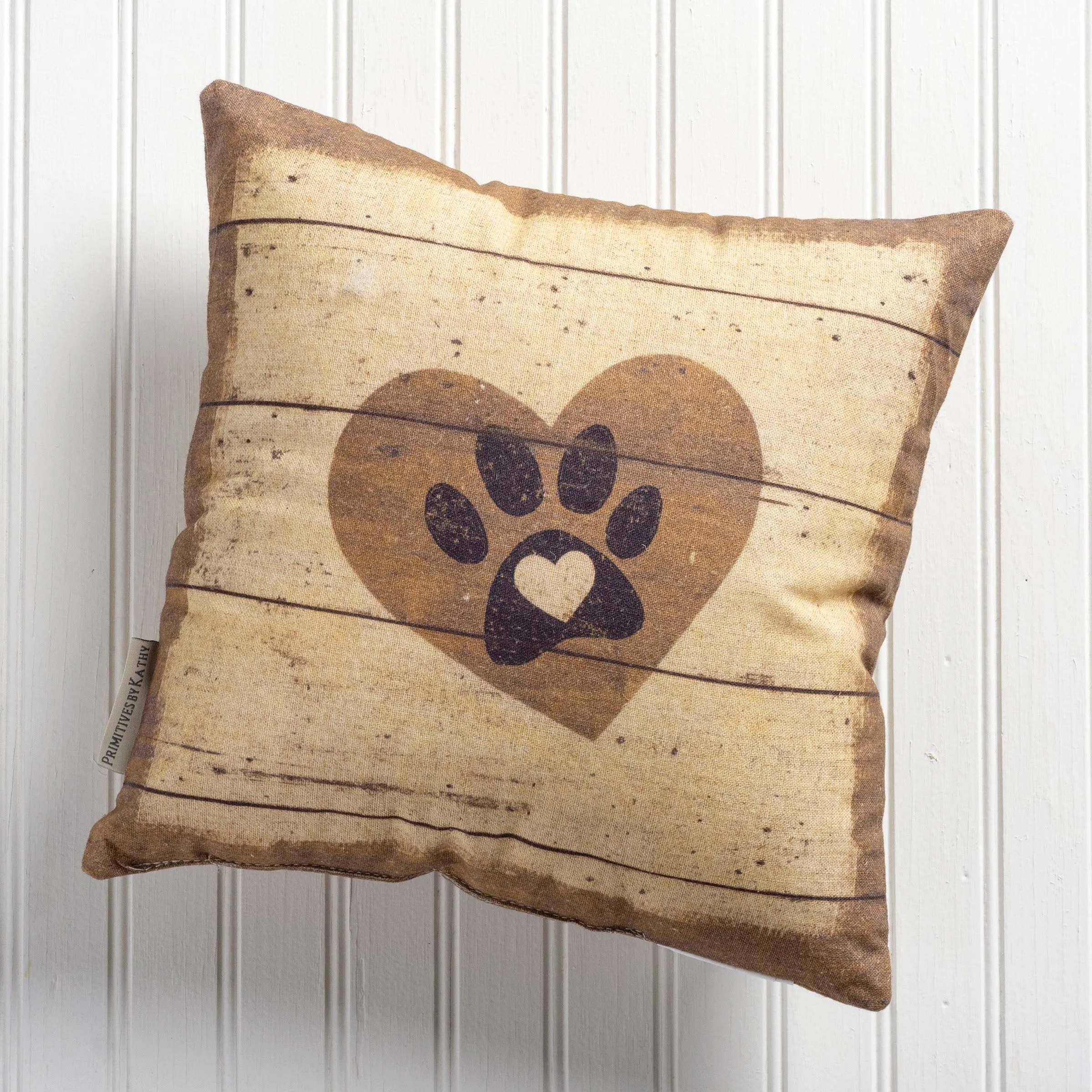 I Sleep With Dogs Pillow