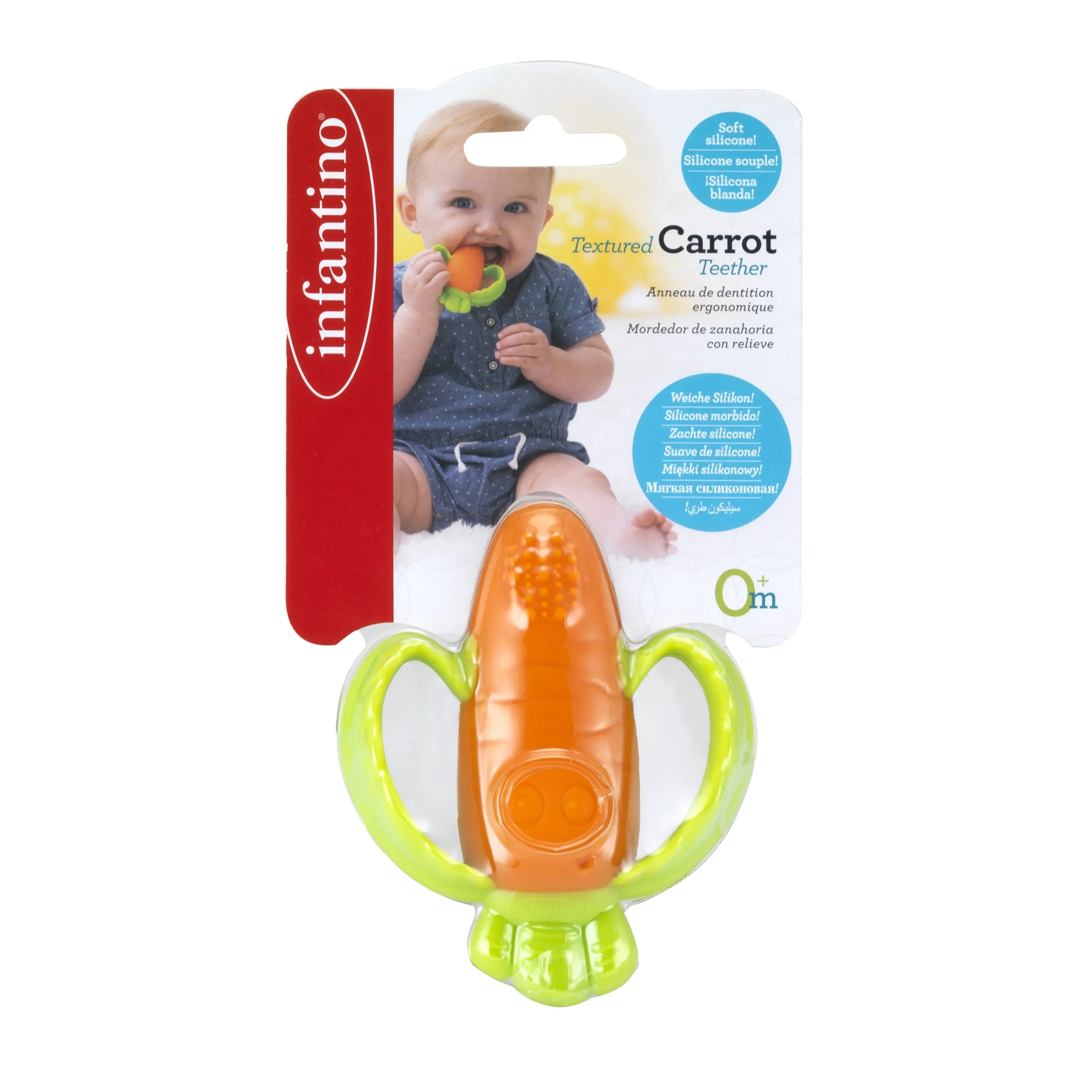 Infantino - Textured Carrot Teether