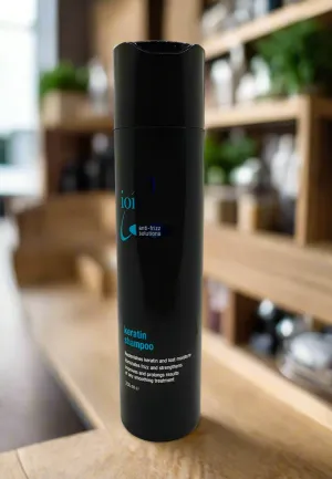 Keratin Hair Shampoo 250ml - SLS & Paraben-Free Formula for Soft, Frizz-Free, Healthy Hair