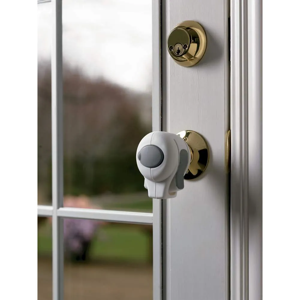 Kidco 2-Pack Doorknob Locks -  White