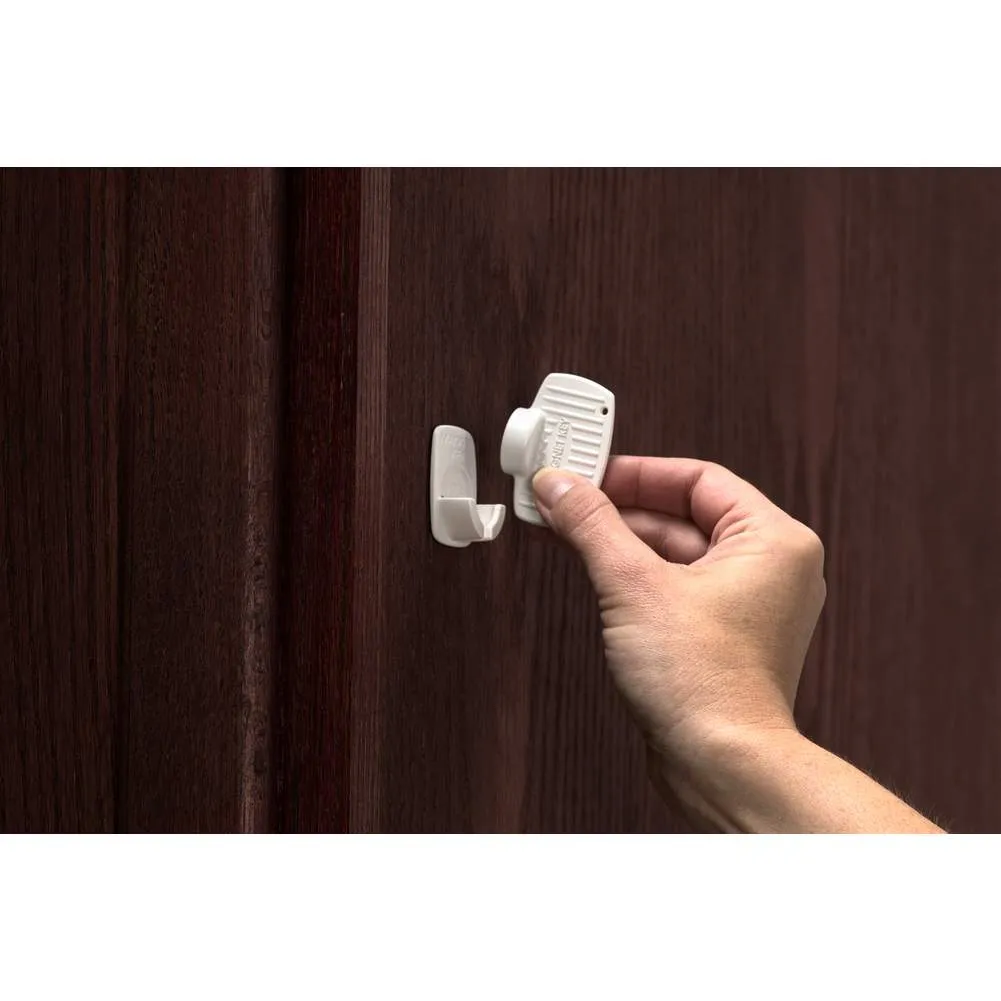 Kidco Adhesive Mount 2-Pack Magnet Locks Key and Holder Set