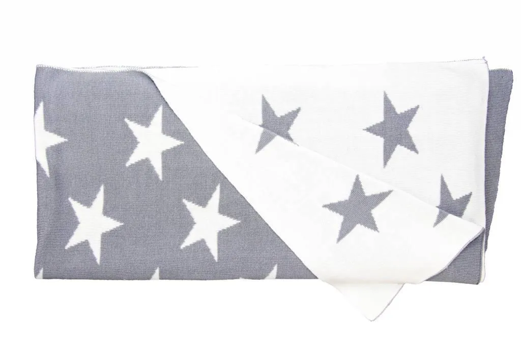 Knit Bamboo Star Blankets