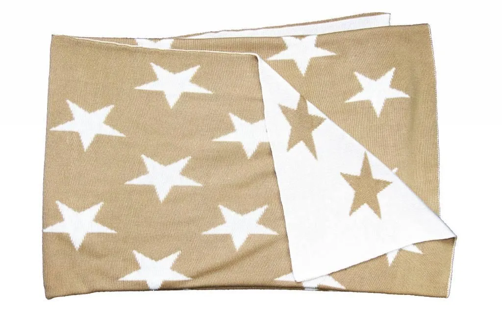 Knit Bamboo Star Blankets