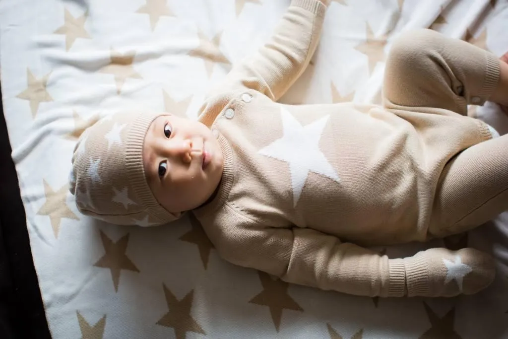 Knit Bamboo Star Blankets