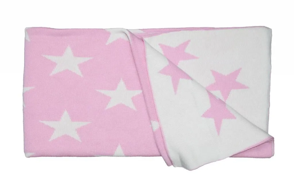 Knit Bamboo Star Blankets