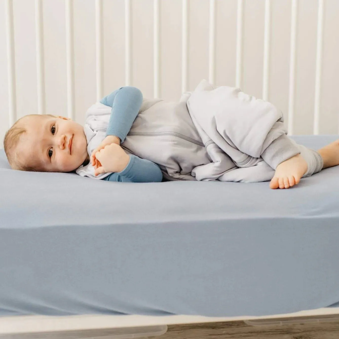 Kyte Baby Solid Sleep Bag Walker (1.0 TOG) / Storm