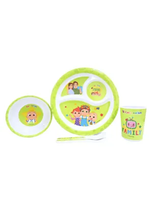 Landmark Cocomelon 5-in-1 Divided Meal Set
