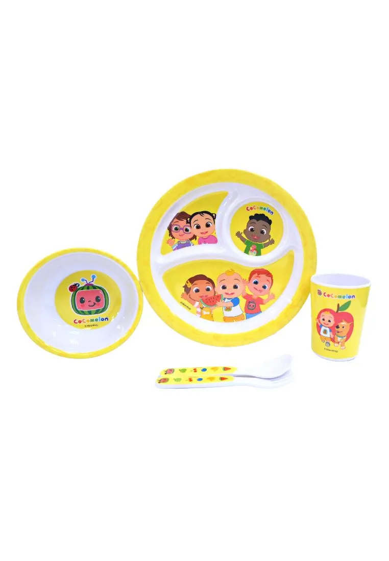 Landmark Cocomelon 5-in-1 Divided Meal Set