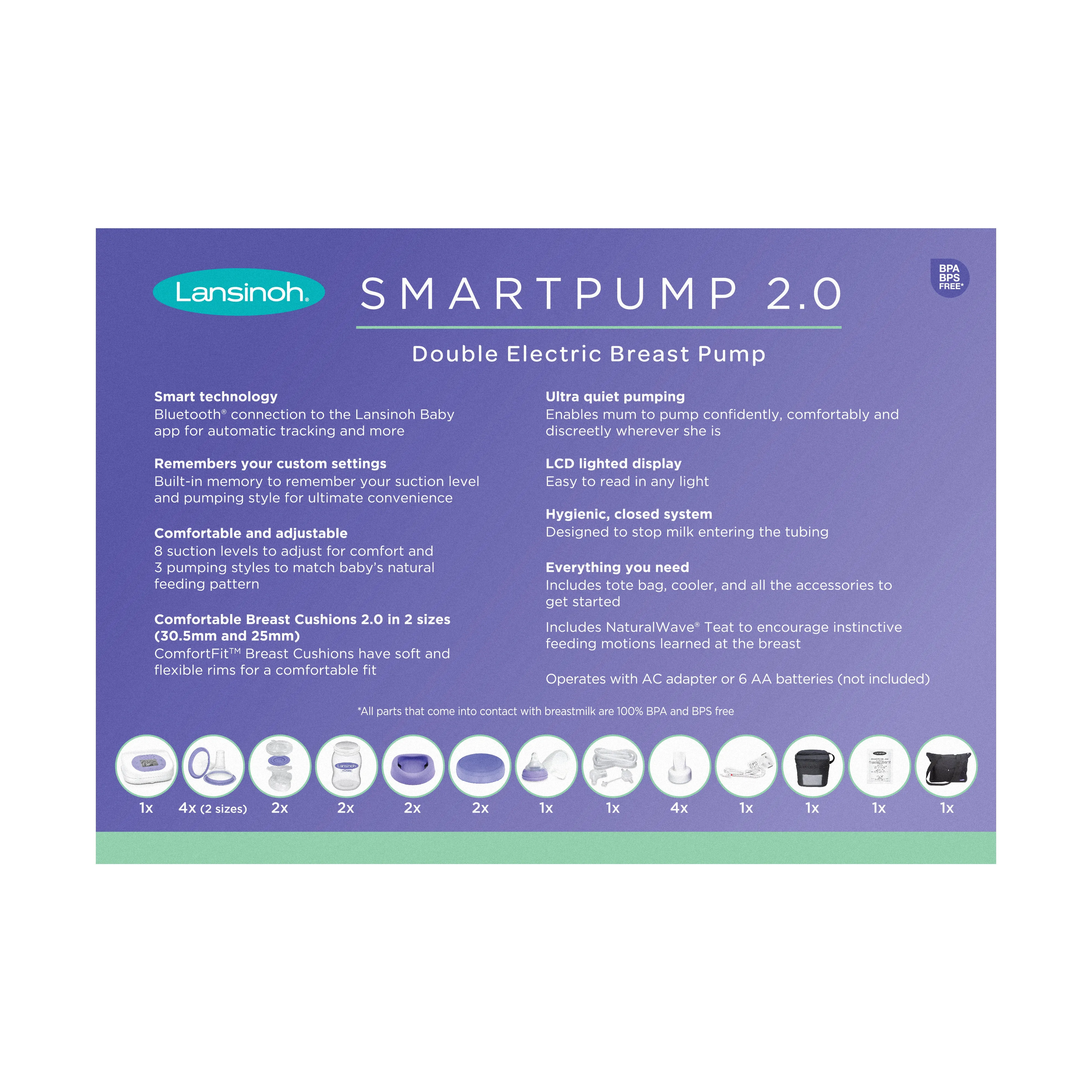 Lansinoh Breast Pump Smart 2.0