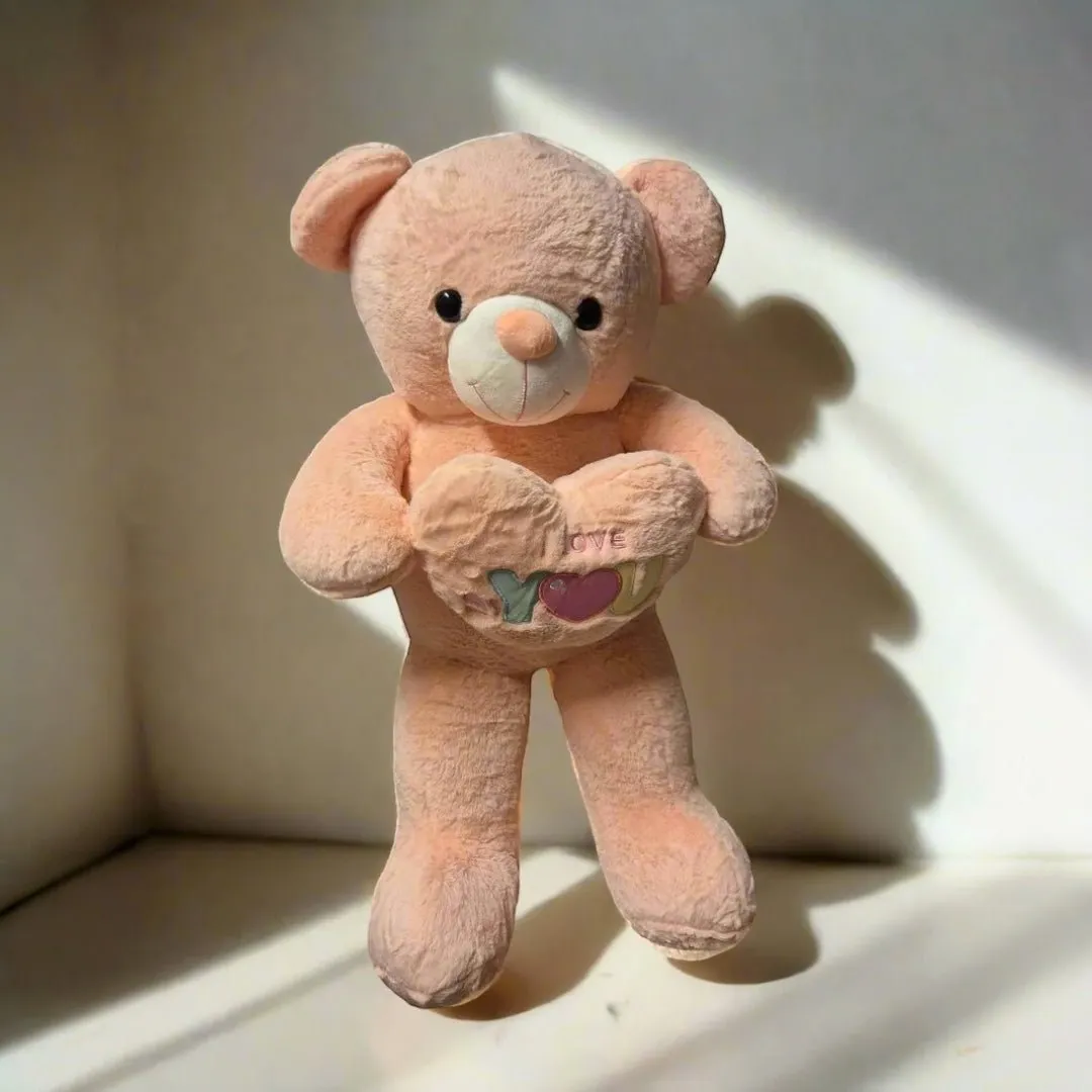 Large Sized Soft Heart Teddy Bear | 3 Feet