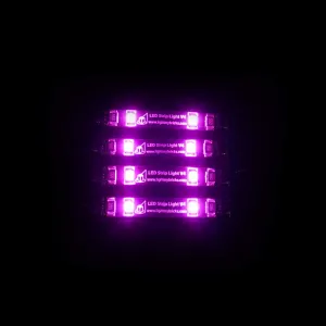 LED Strip Lights - Pink (4 pack)