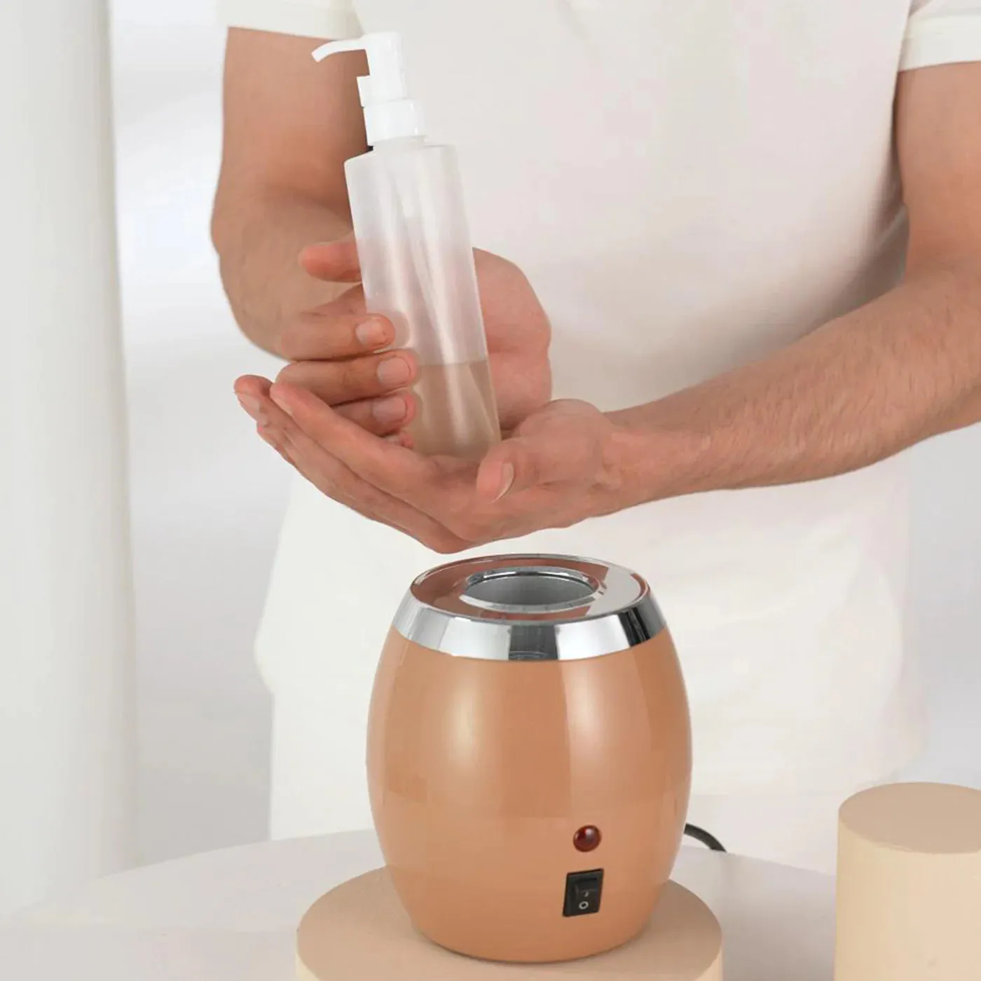 Massage Oil & Lotion Warmer, 1 Bottle