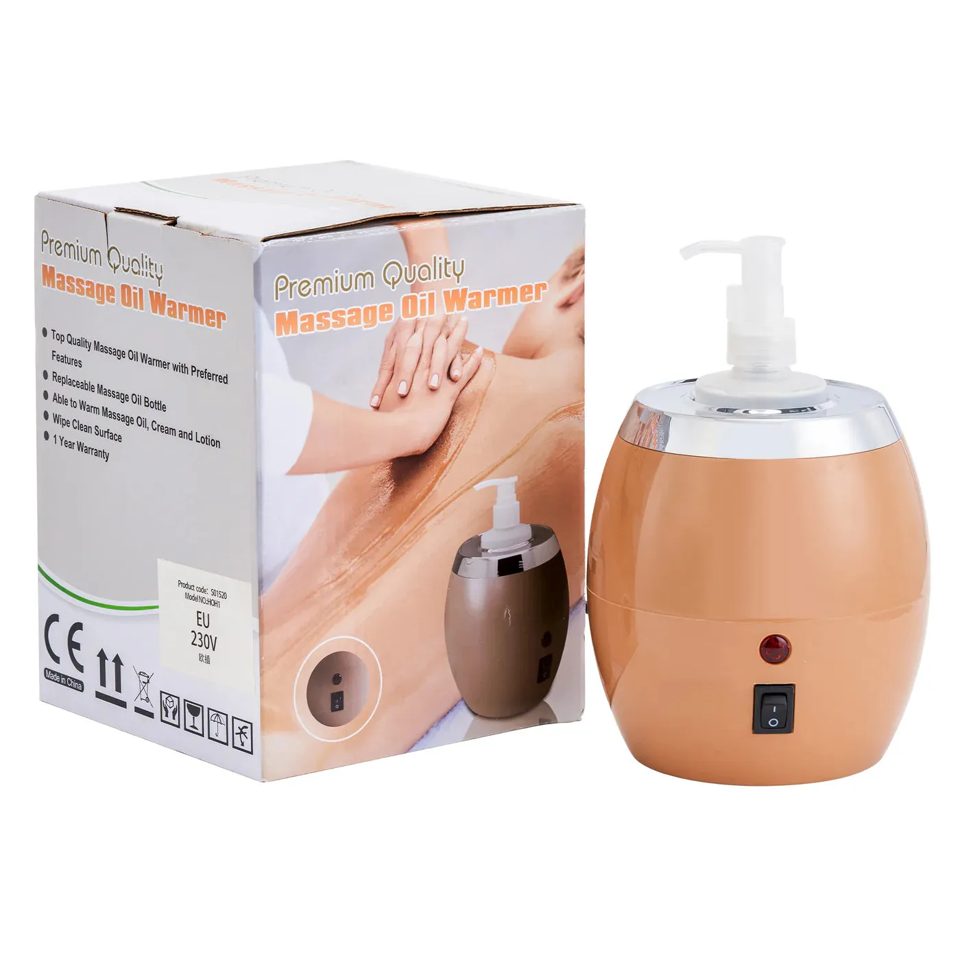 Massage Oil & Lotion Warmer, 1 Bottle