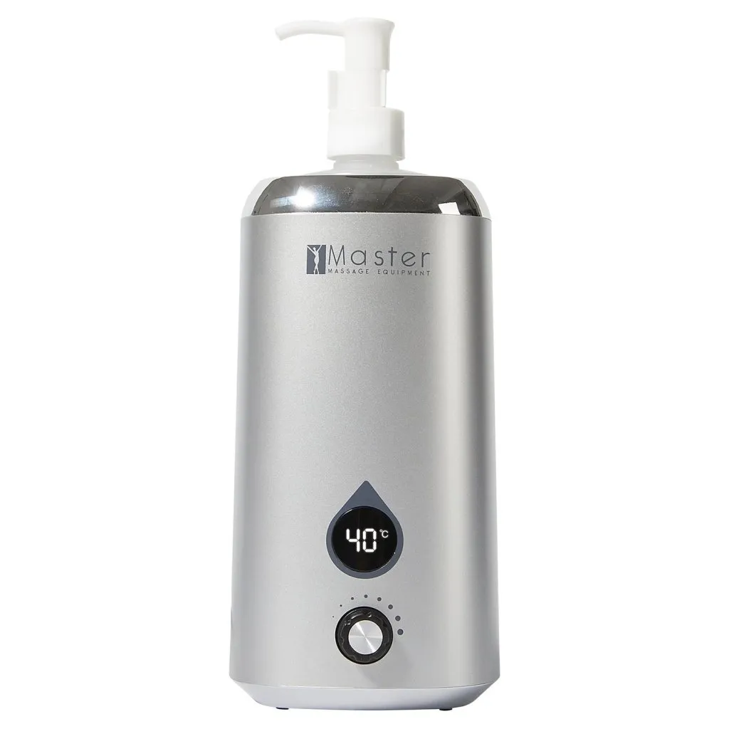 Master Single Bottle Massage Oil Warmer Lotion Warmer Dispenser Heated for Body Cream Heating Device for Massage Therapy & Personal Use- Quick Oil & Lotion Warmer Heats up