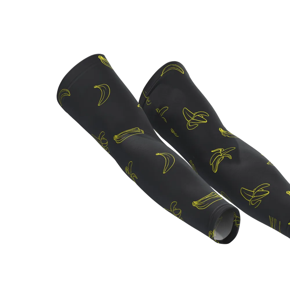 Men's Must Be Bananas Quick Dry Cycling Arm-Warmers