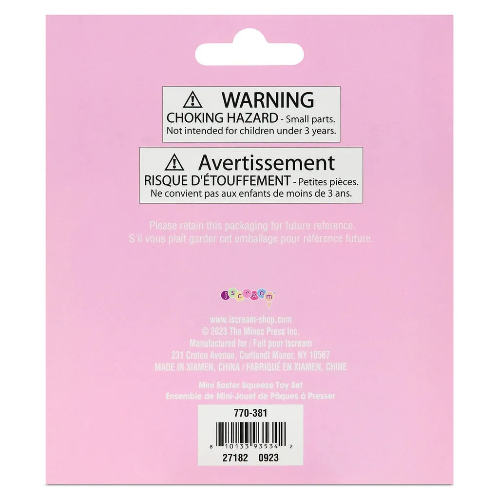 Mini Easter Squeeze Toy Set
