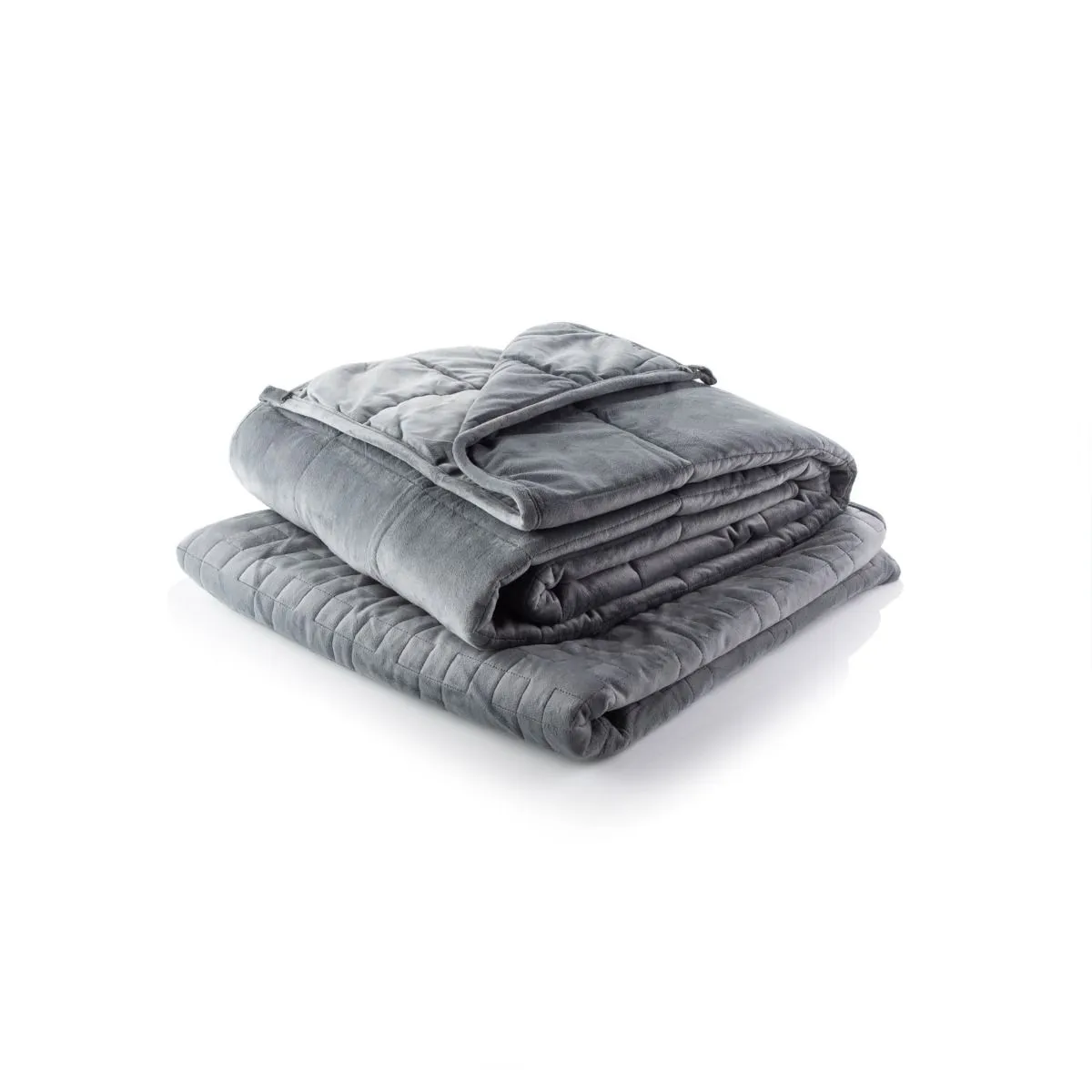 Minky Luxury Weighted Blanket with Removable Cover - Single