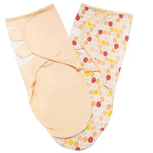 Moon Organic Swaddler Pack of 2 (Pink)