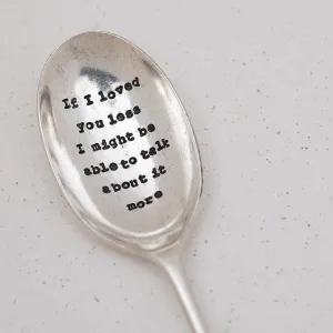 Mr. Knightley Vintage Dessert Spoon