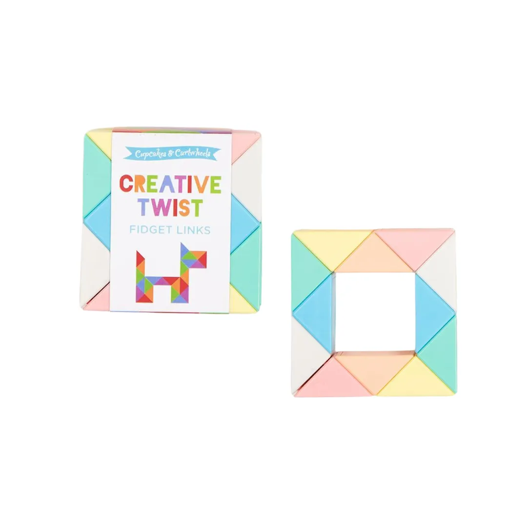 Multicolor Triangles Fidget Puzzle - Pastel