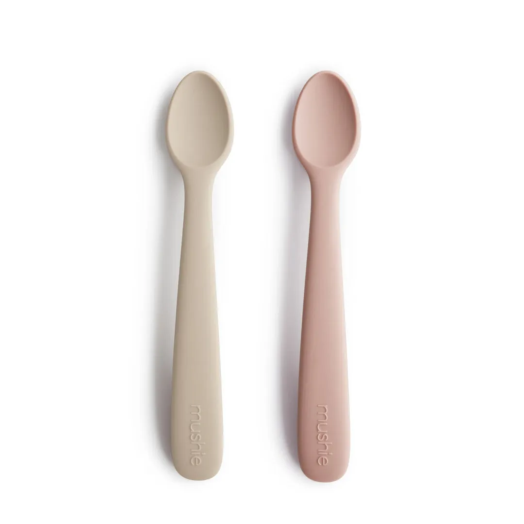 Mushie Silicone Feeding Spoons