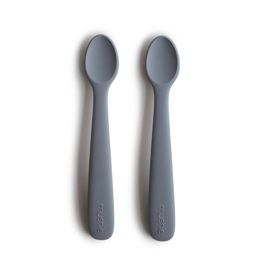 Mushie Silicone Feeding Spoons