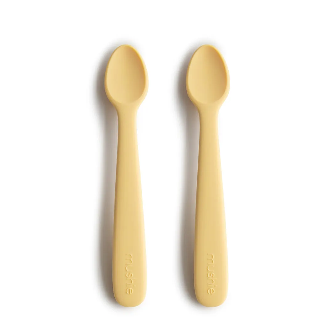 Mushie Silicone Feeding Spoons