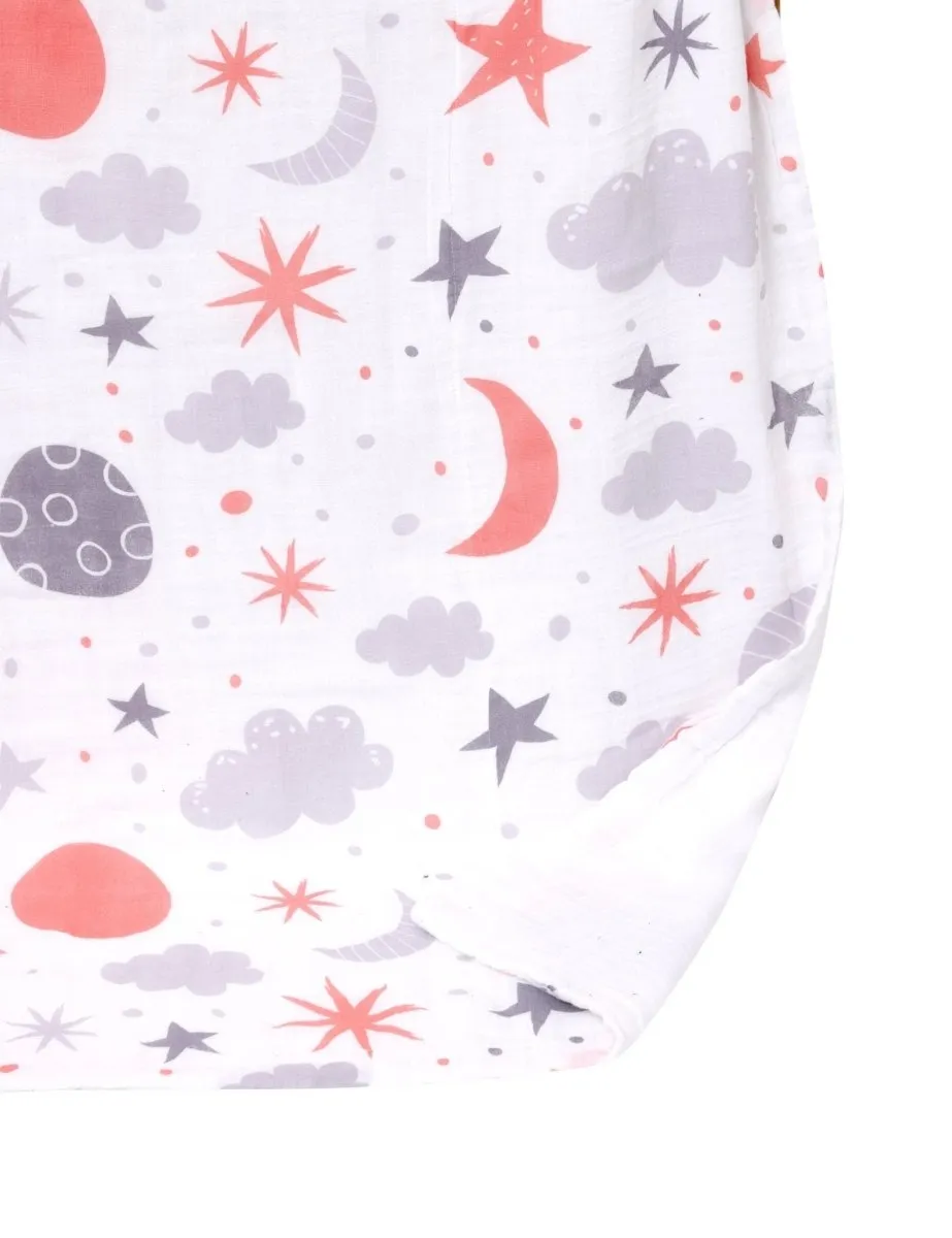 Muslin 6 Layer Dohar Blanket- Sleep Like a Baby
