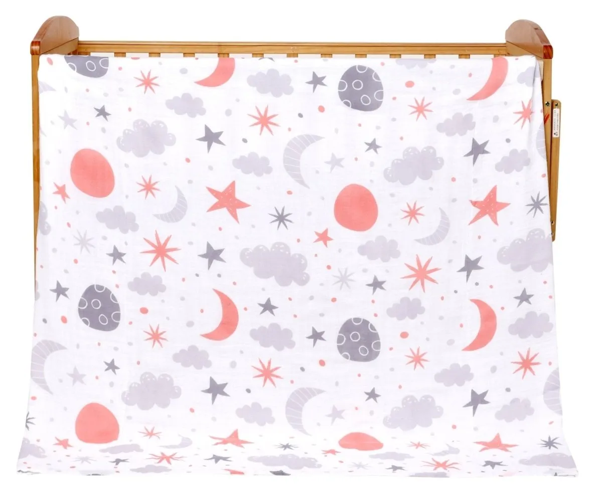 Muslin 6 Layer Dohar Blanket- Sleep Like a Baby