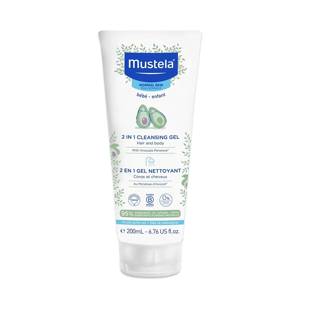 Mustela 2 in 1 Cleansing Gel