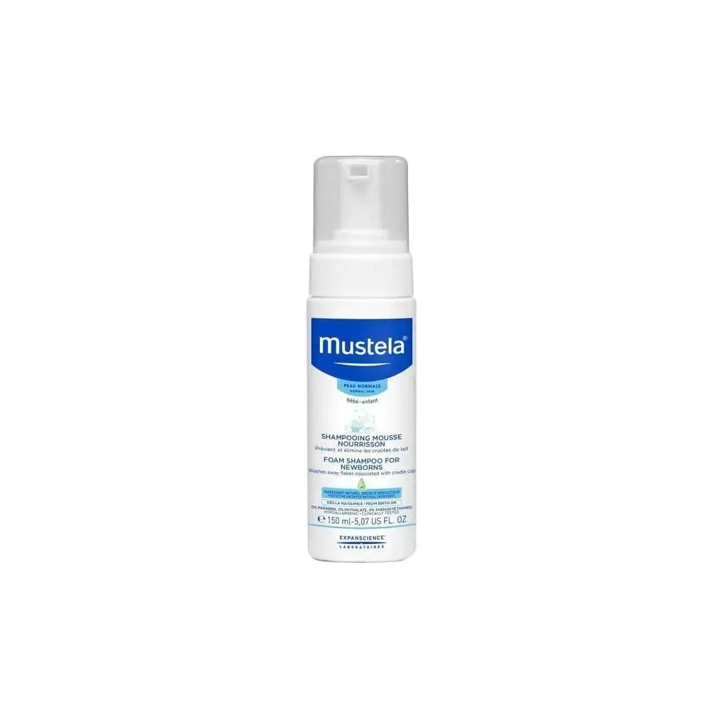 Mustela Foam Shampoo for Newborns 150 ml