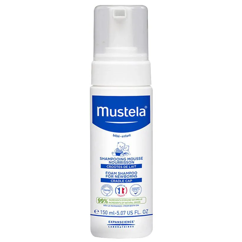 Mustela Foam Shampoo For Newborns 150ml