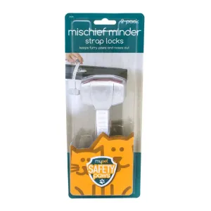 MyPet Safety Paws Mischief Minder Strap Locks for Dogs & Cats(2 pk)