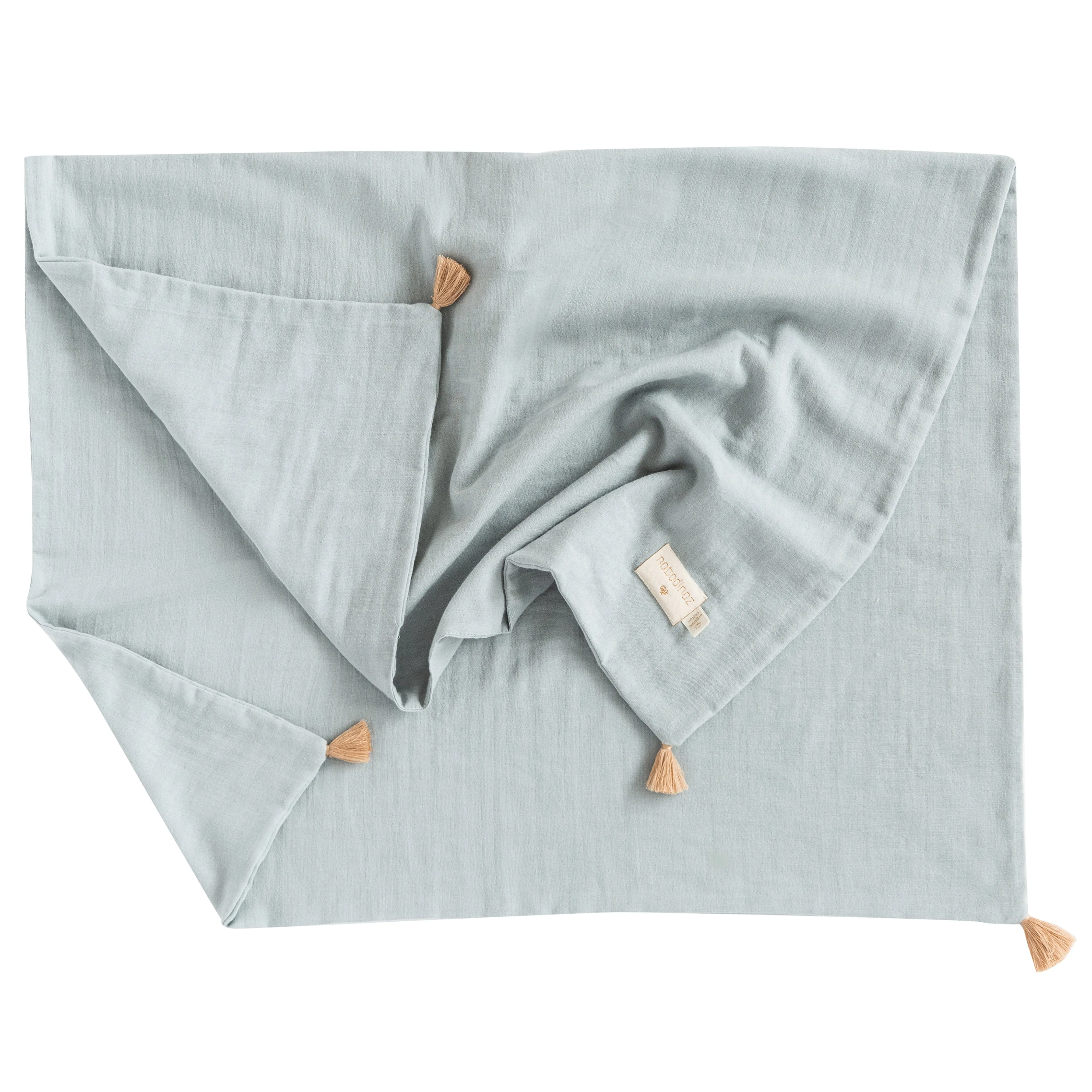 nobodinoz Treasure Summer Blanket Riviera Blue