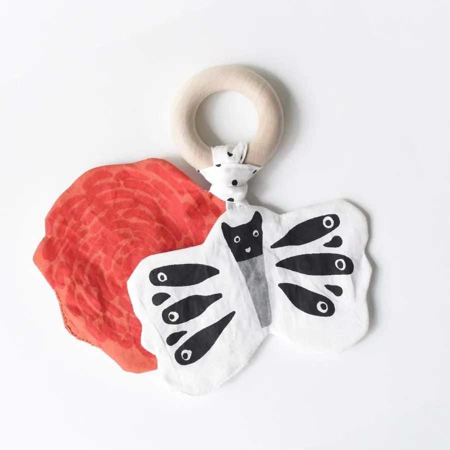 Organic Crinkle Teether - Butterfly