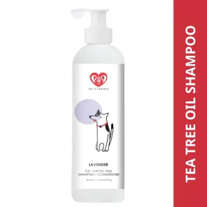 Pet And Parents 2 in 1 Anti Tick Tearless Lavender Shampoo & Conditioner for Dogs and Cats