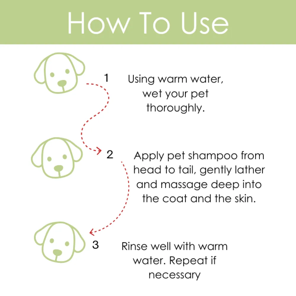 Pet And Parents Deshedding Tearless Alovera   Coconut Shampoo for Dogs and Cats