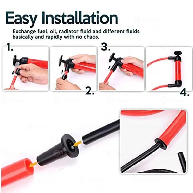 Portable Manual Liquid and Air Siphon Pump HPUMP0-000