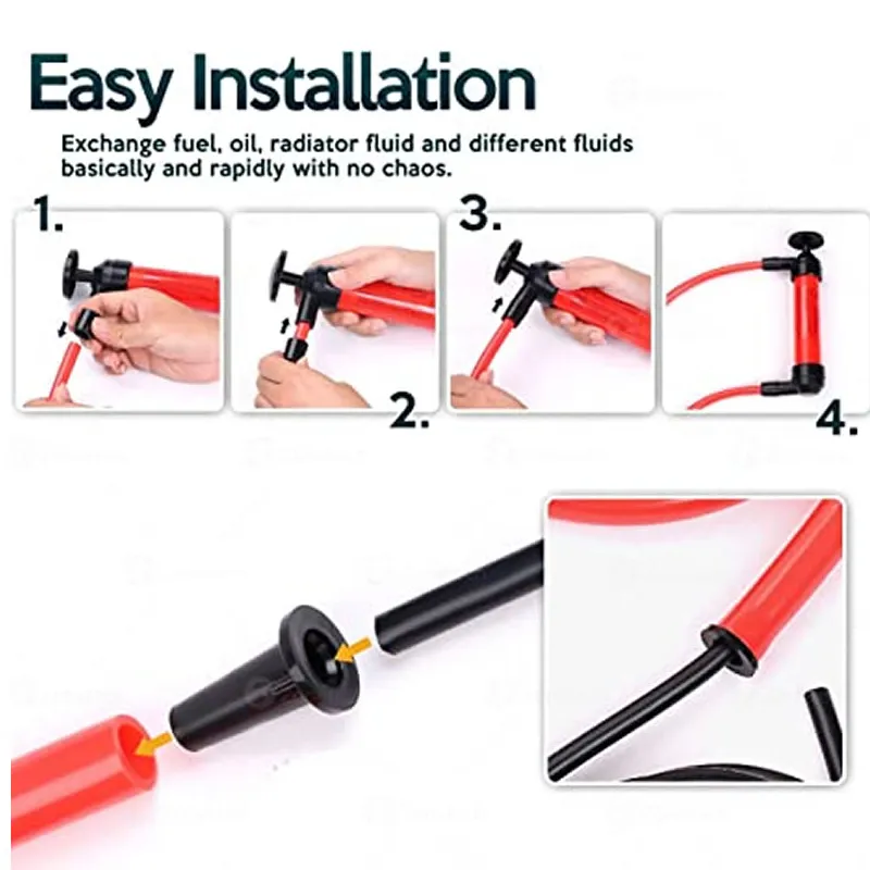 Portable Manual Liquid and Air Siphon Pump HPUMP0-000